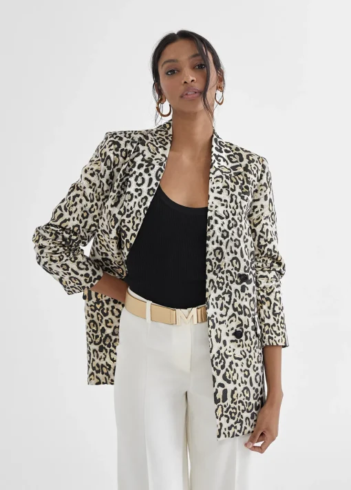 Americana dorada  animal print