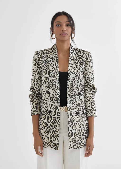 Americana dorada  animal print