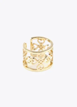 Anillo corazones infinitos