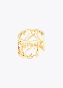 Anillo corazones infinitos maxi