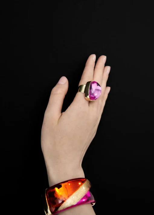 Anillo cristal