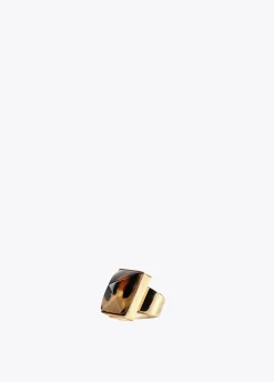 Anillo cristal animal print