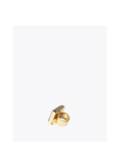 Anillo cristal animal print