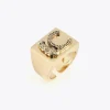 Anillo sello con logo animal