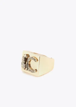 Anillo sello con logo animal