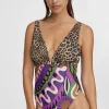 Bañador Animal Print y Paisley