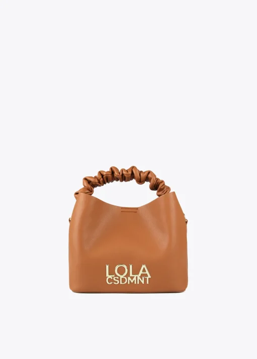 Bandolera con asa fruncida