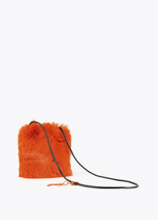 Bandolera efecto pelo