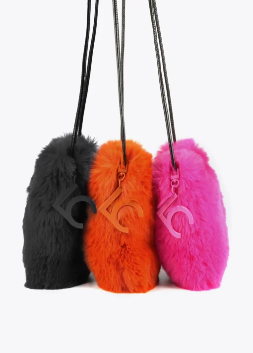 Bandolera efecto pelo