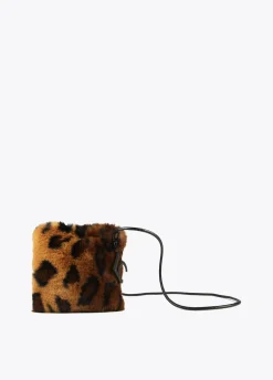 Bandolera efecto pelo animal