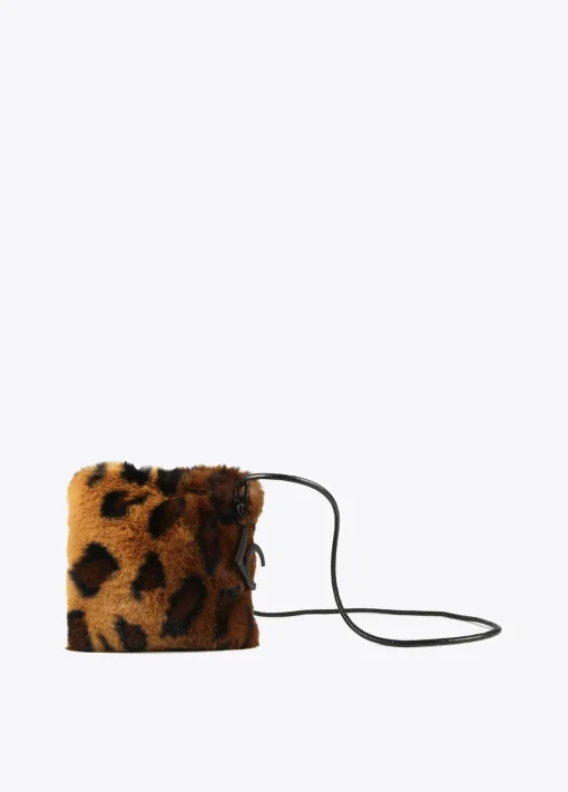 Bandolera efecto pelo animal