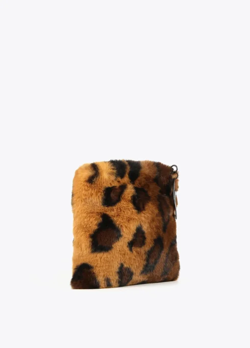 Bandolera efecto pelo animal