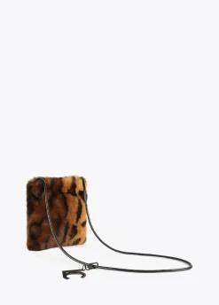 Bandolera efecto pelo animal