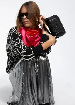 Bandolera estampado zebra