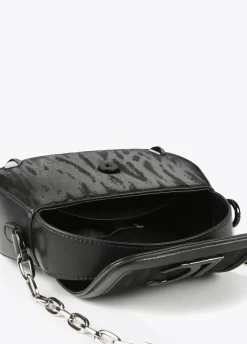 Bandolera estampado zebra