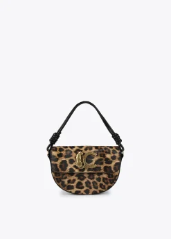 Bandolera media luna animal print