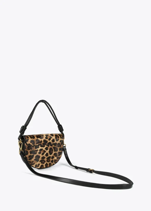 Bandolera media luna animal print