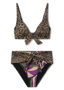 Bikini animal print y pasley