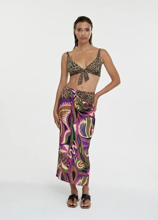 Bikini animal print y pasley