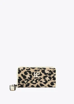 Billetero grande animal print