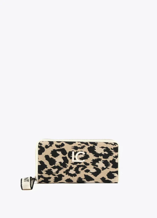 Billetero grande animal print