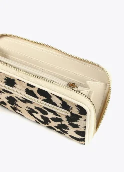 Billetero grande animal print