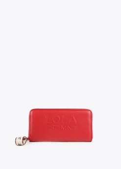 Billetero grande logo con relieve