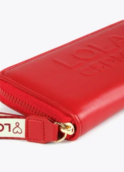 Billetero grande logo con relieve