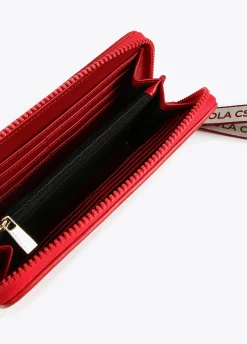 Billetero grande logo con relieve