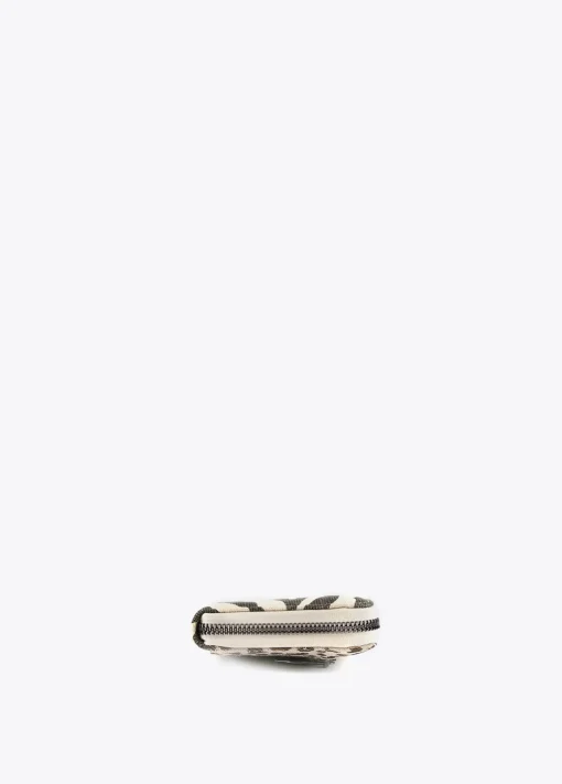 Billetero grande tejido zebra