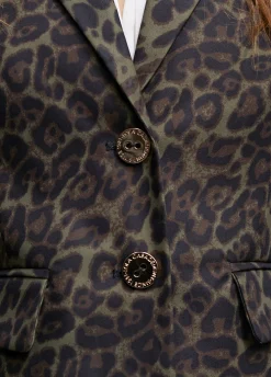 Blazer animal print