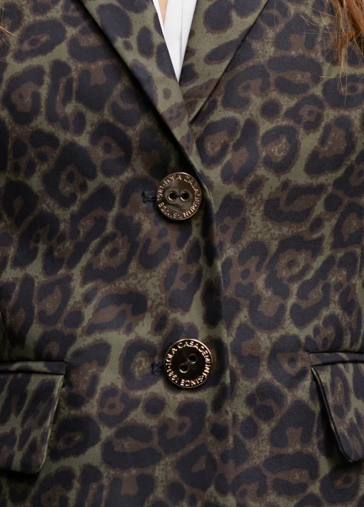 Blazer animal print