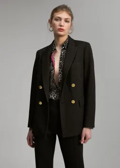 Blazer botón animal