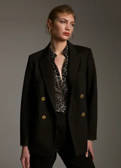 Blazer botón animal