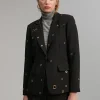 Blazer detalle eyelets
