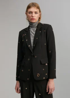 Blazer detalle eyelets