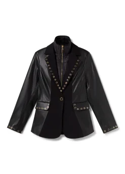 Blazer detalle eyelets