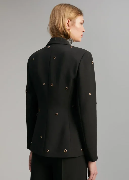 Blazer detalle eyelets