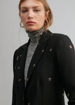 Blazer detalle eyelets
