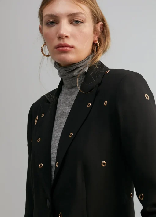 Blazer detalle eyelets