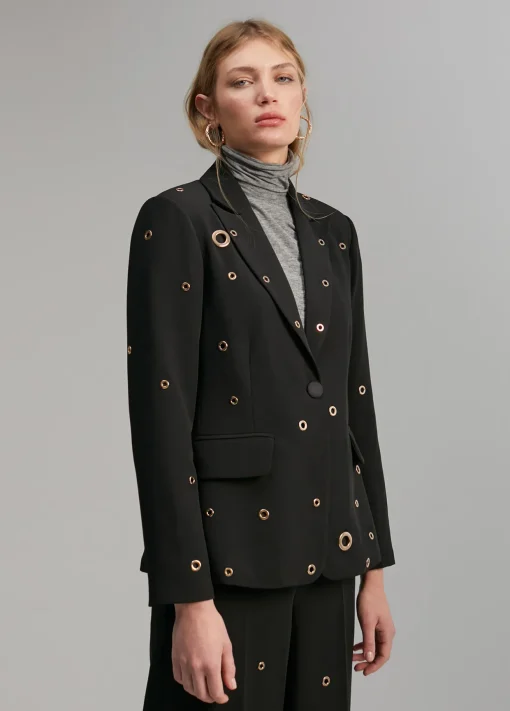Blazer detalle eyelets