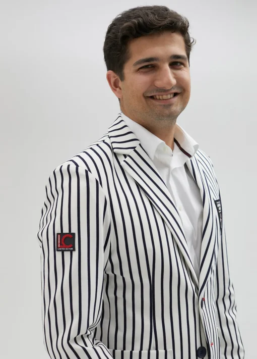 Blazer hombre rayas edición limitada - Lola Casademunt