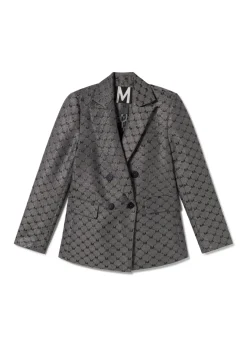 Blazer jacquard monograma