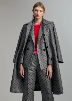 Blazer jacquard monograma