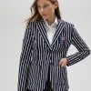 Blazer rayas bicolor de edición limitada - Lola Casademunt