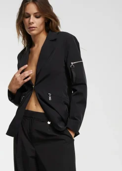 Blazer técnica cremalleras