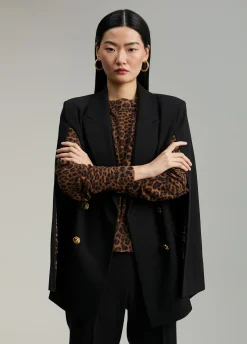 Blazer tipo capa