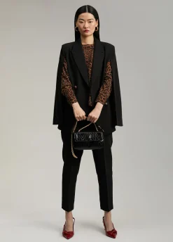Blazer tipo capa