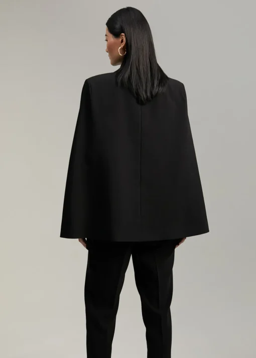 Blazer tipo capa