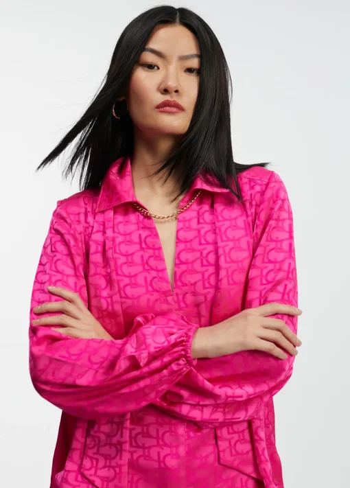 Blusa con lazo
